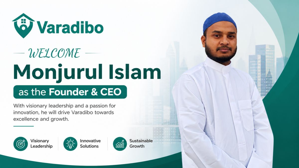 Monjurul R Varadibo.com Monjurul Islam as Founder and CEO | Varadibo